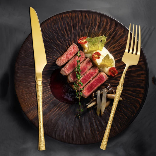 Stainless Steel Tableware Set – 4/16/32-Piece Cutlery Set for Home, Hotel, Restaurant & Party Dining